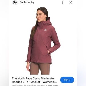 The North Face Women's Ski Jacket - 3 in 1 TRICLIMATE